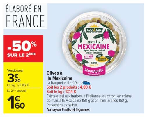 Olives à la Mexicaine