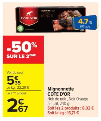 MIGNONNETTE 'CÔTE D'OR'