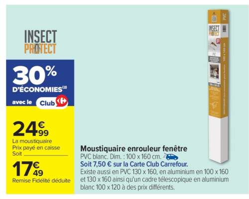 Moustiquaire Enrouleur Fenêtre