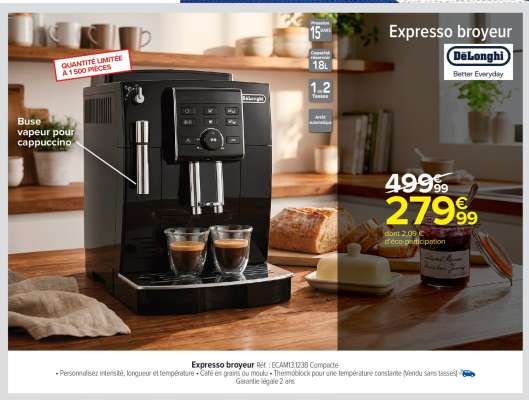 Expresso broyeur