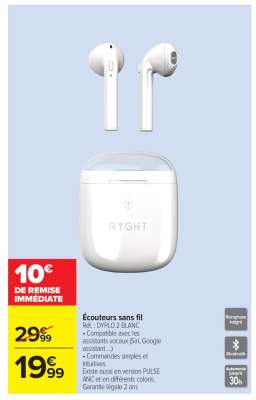 Écouteurs sans fil