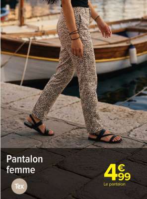 Pantalon femme