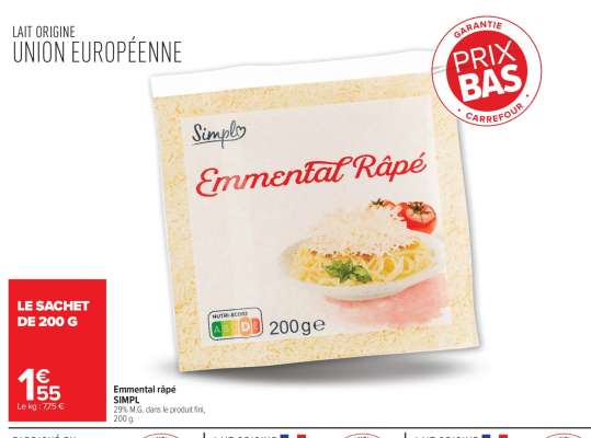 Emmental Râpé