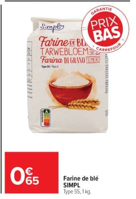 Farine de blé SIMPL