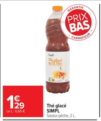 Thé glacé SIMPL