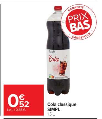 Cola classique SIMPL