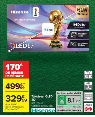 Téléviseur QLED 4K
