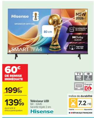 Téléviseur LED
