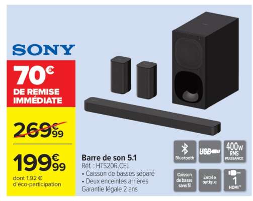 Barre de son 5.1