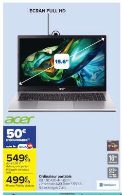 Ordinateur portable Acer