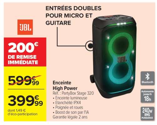 Enceinte high power
