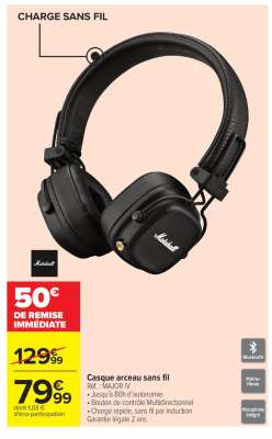 Casque arceau sans fil