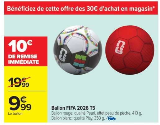 Ballon FIFA 2026 T5