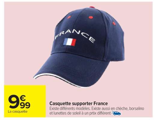 Casquette supporter France