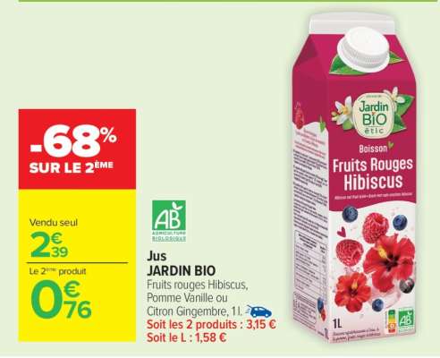 Jus JARDIN BIO