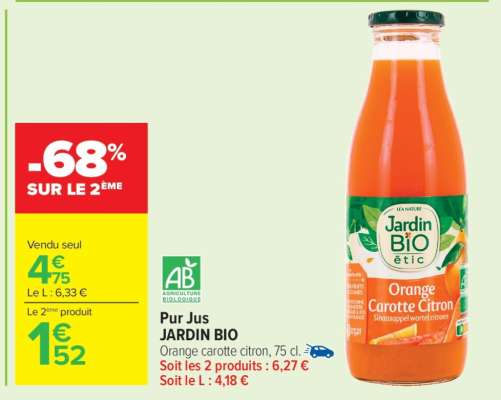 Pur Jus JARDIN BIO