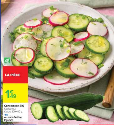Concombre BIO