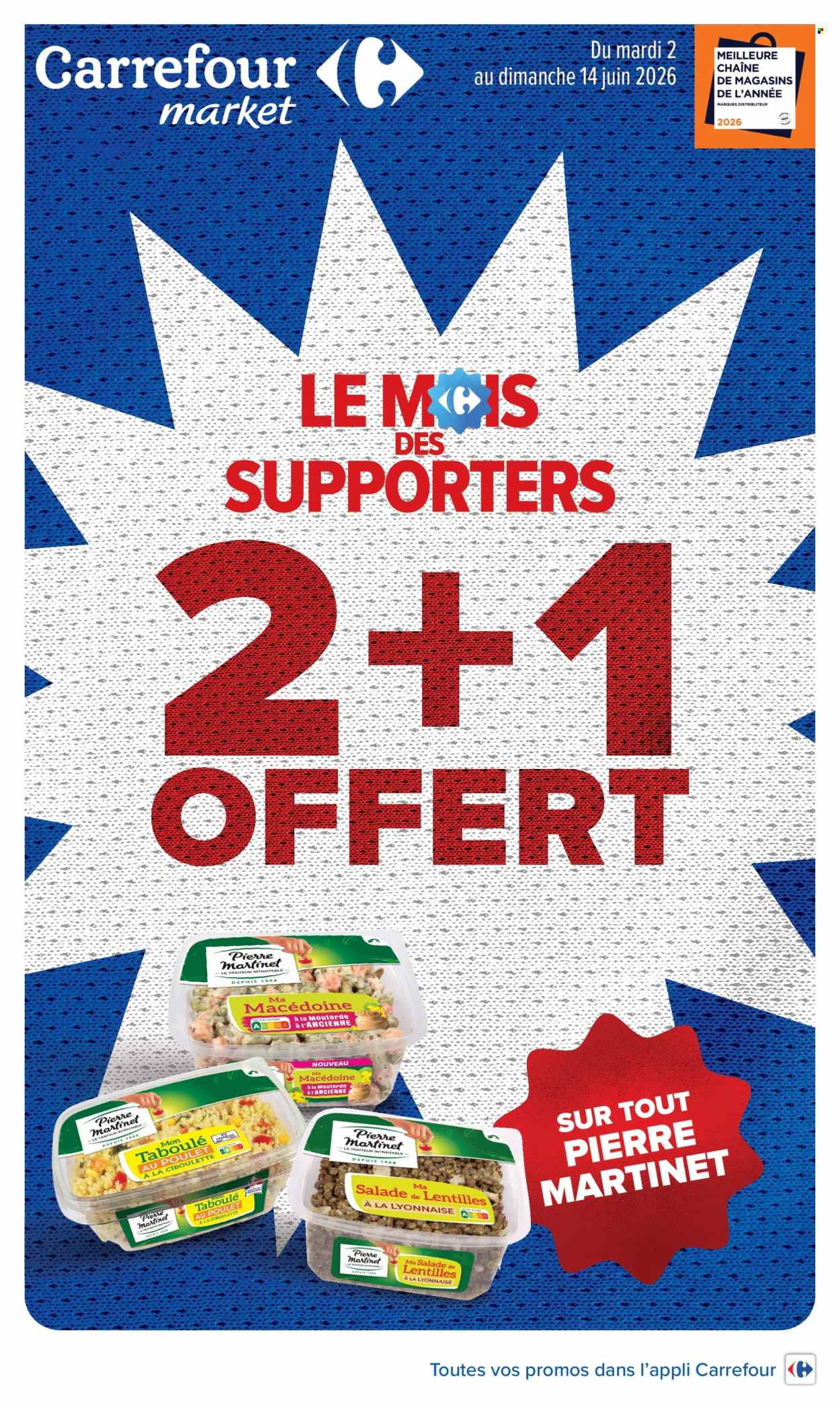 Catalogue Carrefour Market - 02/06/2026 - 14/06/2026. Page 1