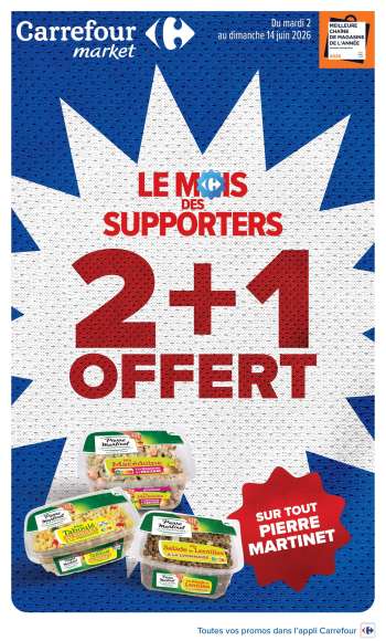 Catalogue Carrefour Market - 02/06/2026 - 14/06/2026.