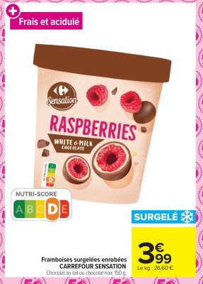 RASPBERRIES WHITE & MILK CHOCOLATE