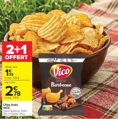 Chips lisses VICO
