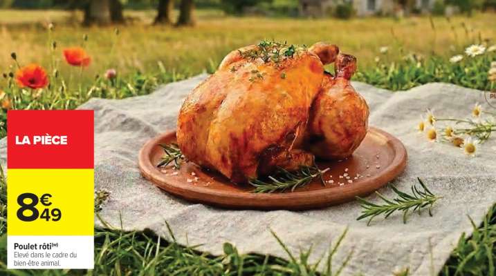 Poulet rôti