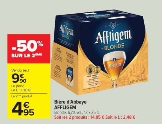 Bière d'Abbaye AFFLIGEM