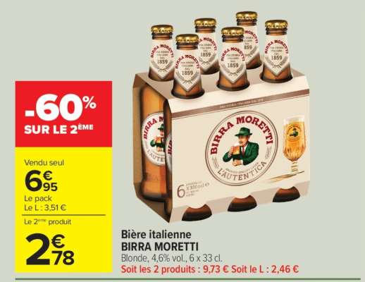 BIRRA MORETTI