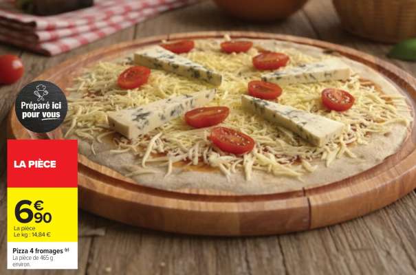 Pizza 4 Fromages