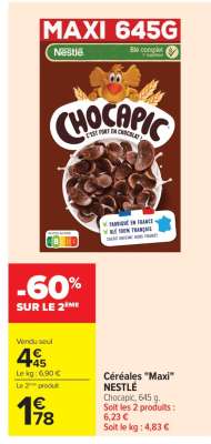 Céréales «Maxi» NESTLÉ
