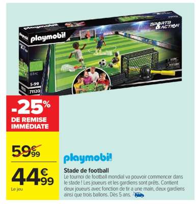 playmobil Stade de football