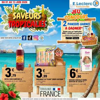Catalogue E.Leclerc - 01/06/2026 - 13/06/2026.