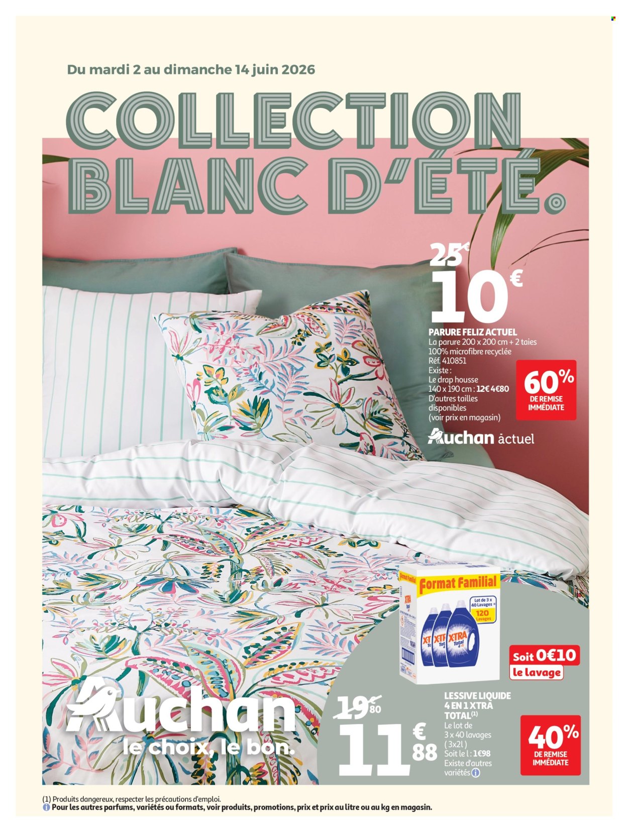 Catalogue Auchan - 02/06/2026 - 14/06/2026. Page 1