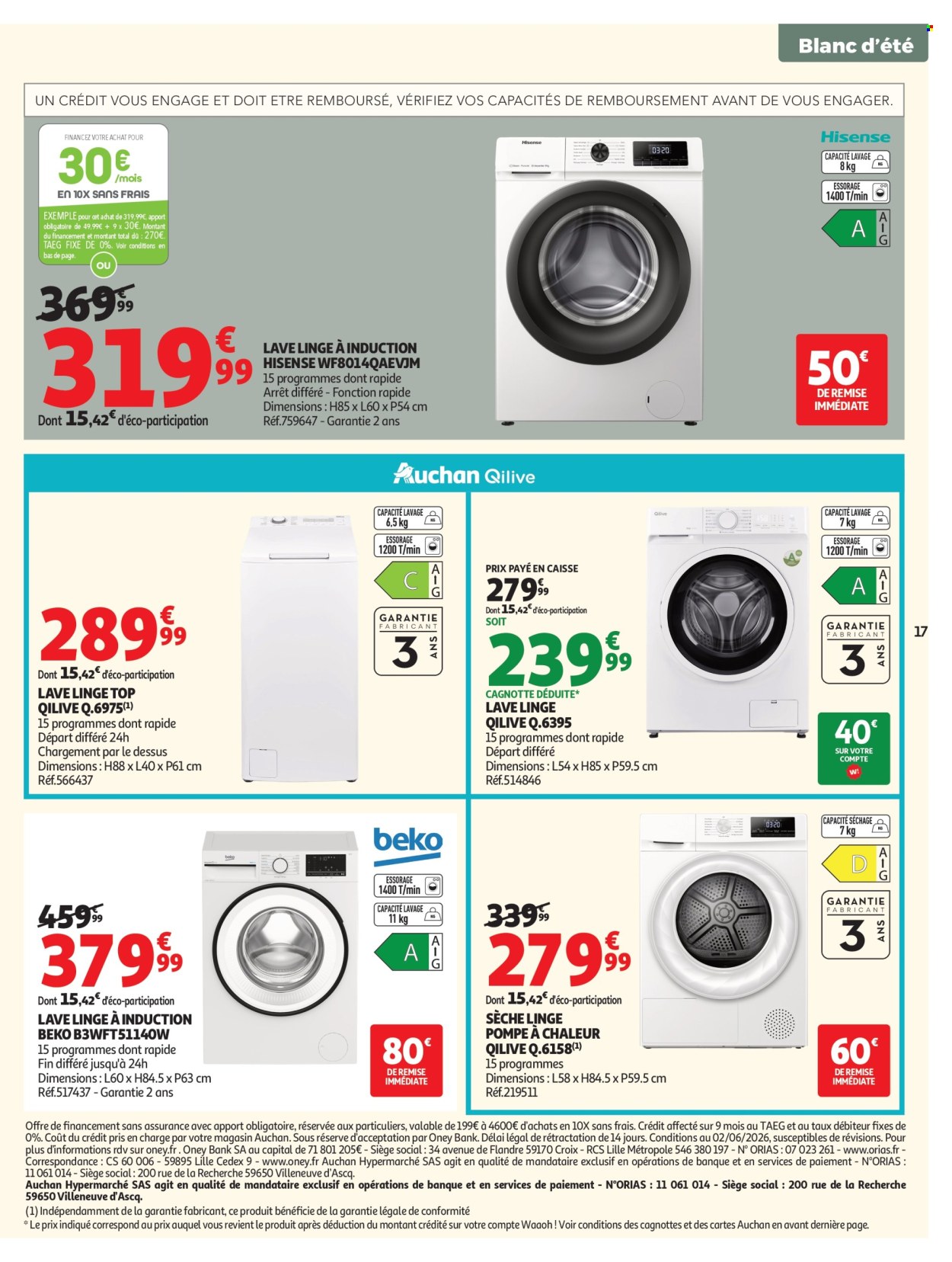 Catalogue Auchan - 02/06/2026 - 14/06/2026. Page 17