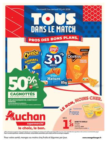 Catalogue Auchan - 02/06/2026 - 13/06/2026.