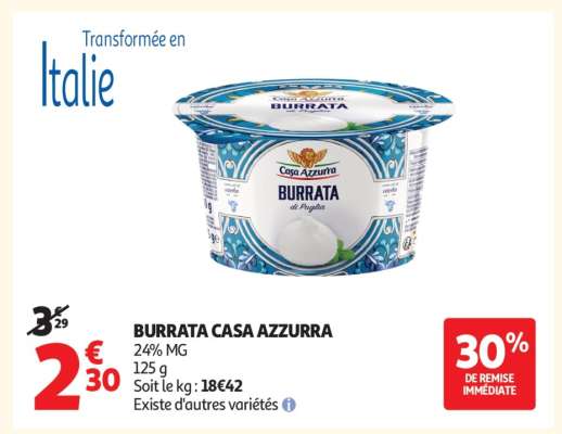 Burrata CASA AZZURRA