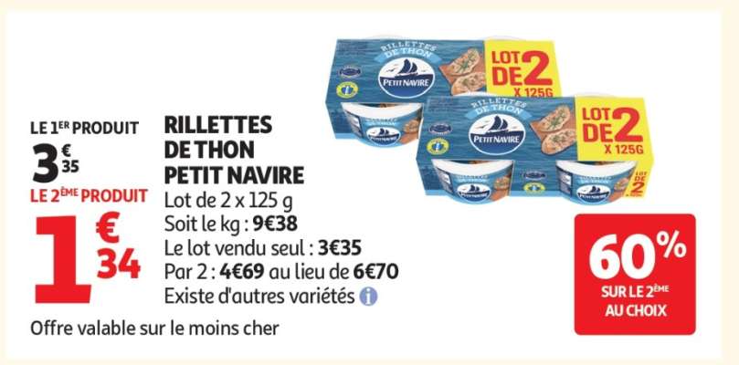 Rillettes De Thon Petit Navire