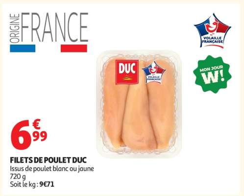 Filets De Poulet Duc