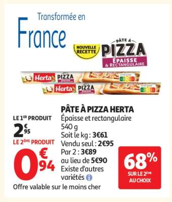 Pâte À Pizza Herta
