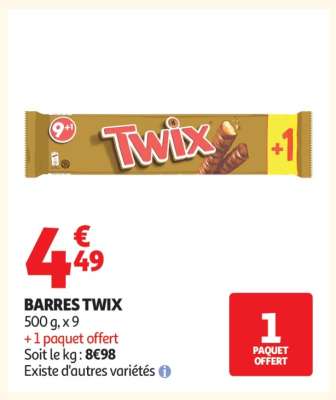 Barres Twix