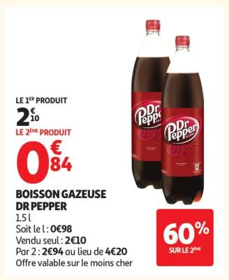 Boisson gazeuse Dr Pepper