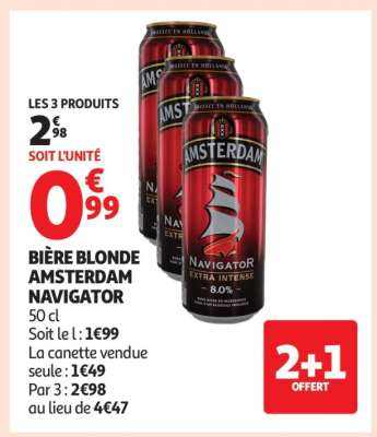 Bière Blonde Amsterdam Navigator