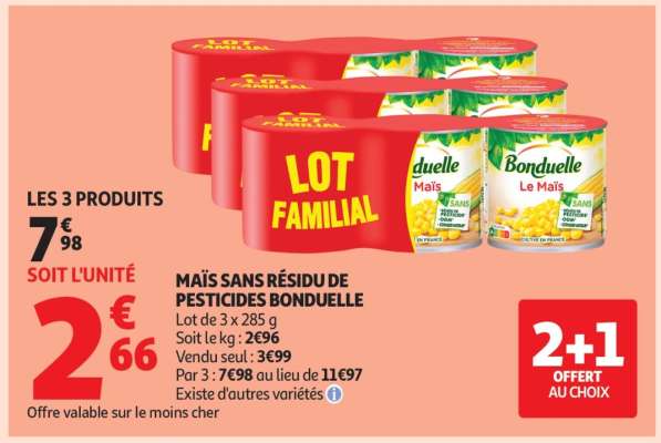 Maïs Sans Résidu De Pesticides Bonduelle