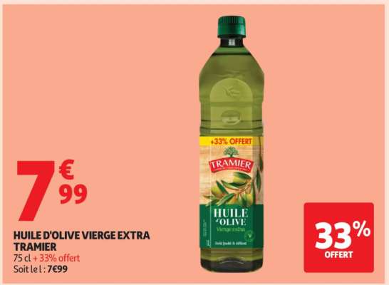 Huile d'olive vierge extra TRAMIER