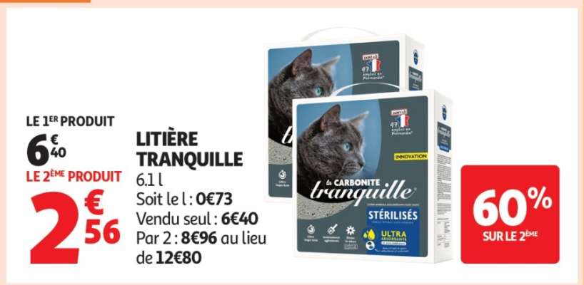 LITIÈRE TRANQUILLE