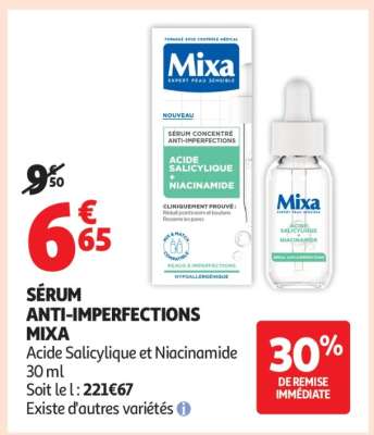 SÉRUM ANTI-IMPERFECTIONS MIXA