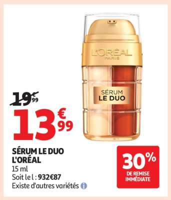 SÉRUM LE DUO L'OREAL
