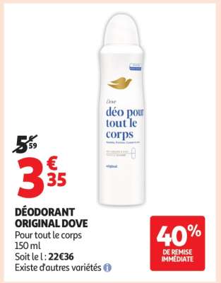 DÉODORANT ORIGINAL DOVE