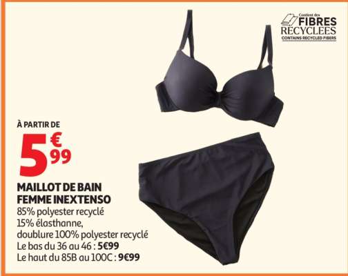 Maillot De Bain Femme Inextenso