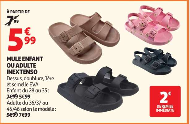 Mule Enfant Ou Adulte Inextenso